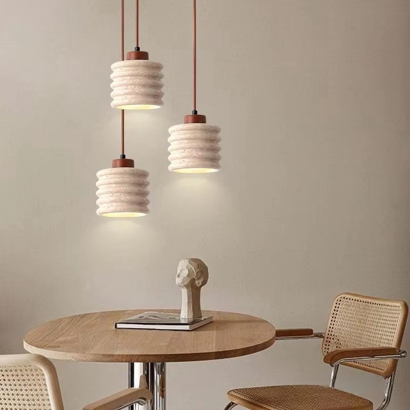 Japanese Lighting Decor - 日本の天然黄色の石で作られたLEDペンダントランプ,レトロなデザイン,室内照明,装飾的なシーリングライト,ベッドルーム,ベッドサイドテーブル,レストランに最適です。