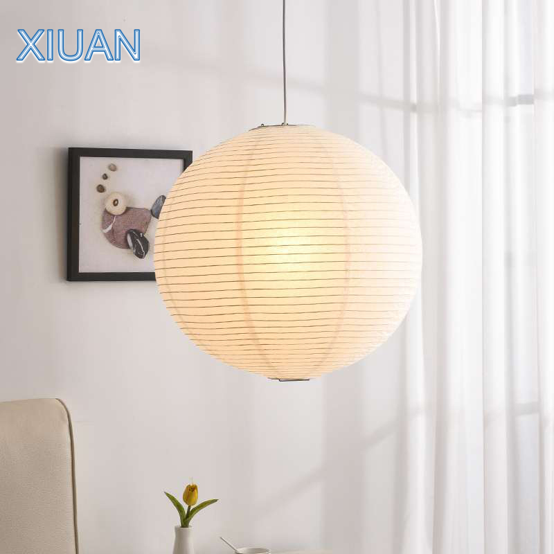 Japanese Lighting Decor - LEDホームボールペンダントランプ,和風,寝室,リビングルーム,レストラン,コーヒーショップ,e27
