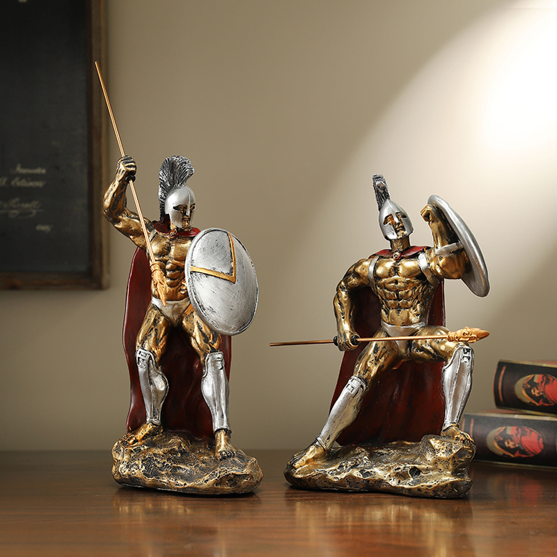 Bedroom Lighting Decor Ideas - レトロなスパルタンキャラクターの手作りフィギュア,軽い豪華な装飾品,家の寝室の装飾,アクセサリー,ボーイフレンドギフトのアイデア,新しいコレクション