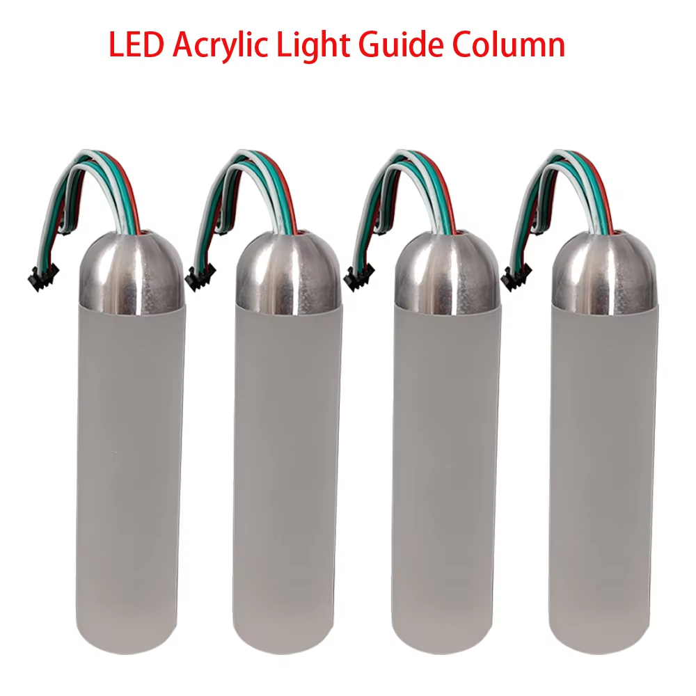 Decor Lighting Address - 12V 4000K RGB LEDアクリルライトガイドコラム バー/KTV天井装飾用 多色調整可能