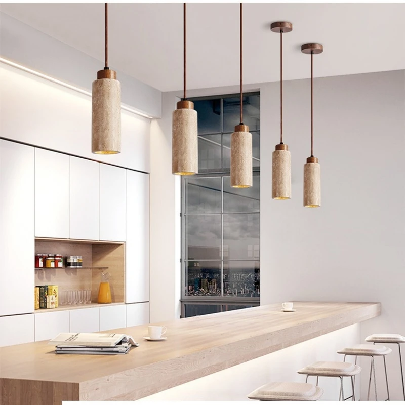 日本の天然黄色の石で作られたLEDペンダントランプ,レトロな - Japanese Lighting Decor のレビューと価格