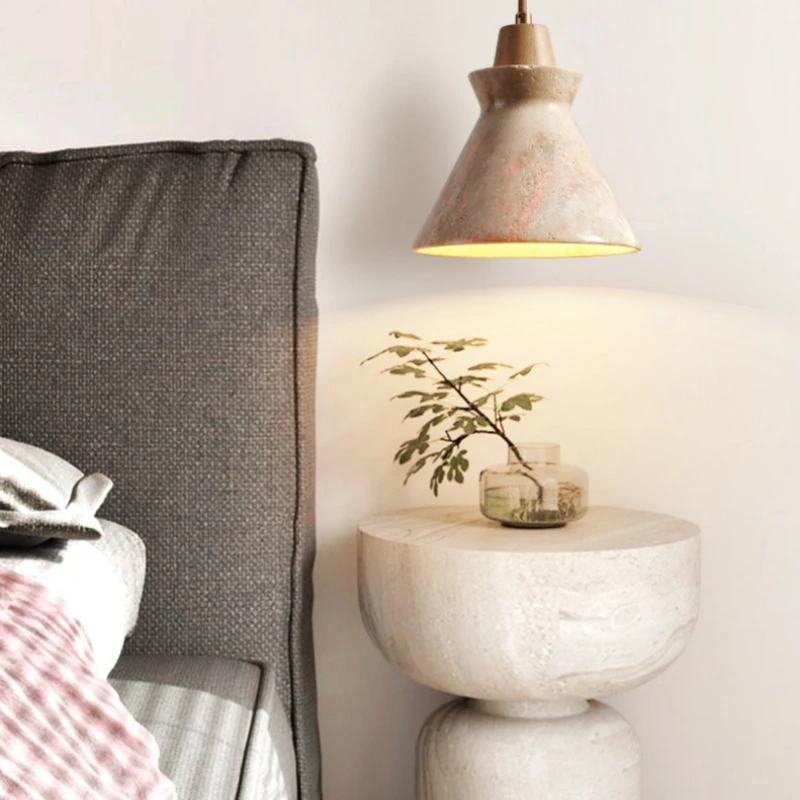 日本の天然黄色の石で作られたLEDペンダントランプ,レトロな - Japanese Lighting Decor のレビューと価格