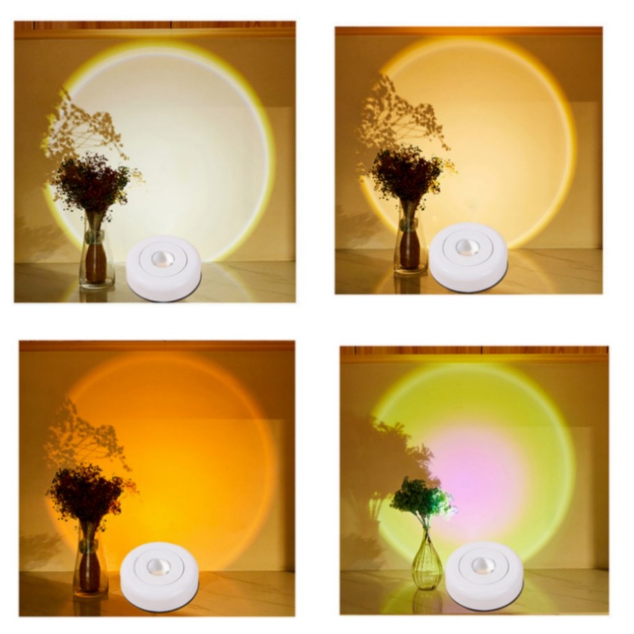 寝室の装飾ライトタッチサンセットランプキャビネットアンビエン - Kitchen Decor Lighting のレビューと価格