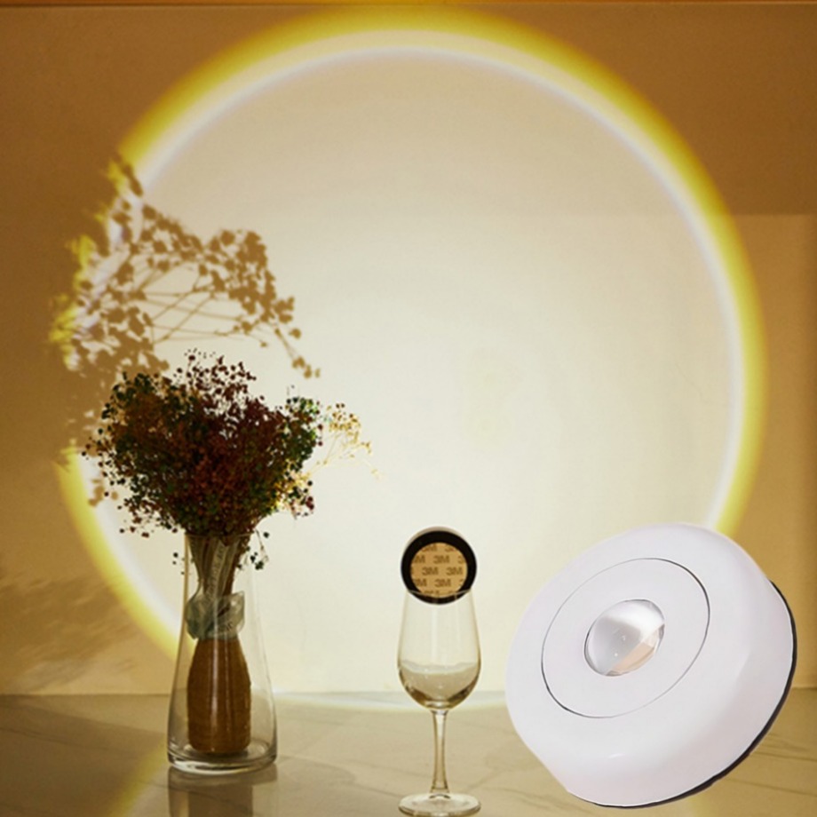寝室の装飾ライトタッチサンセットランプキャビネットアンビエン - Kitchen Decor Lighting のレビューと価格