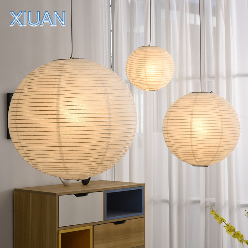 LEDホームボールペンダントランプ,和風,寝室,リビングルー - Japanese Lighting Decor のレビューと価格