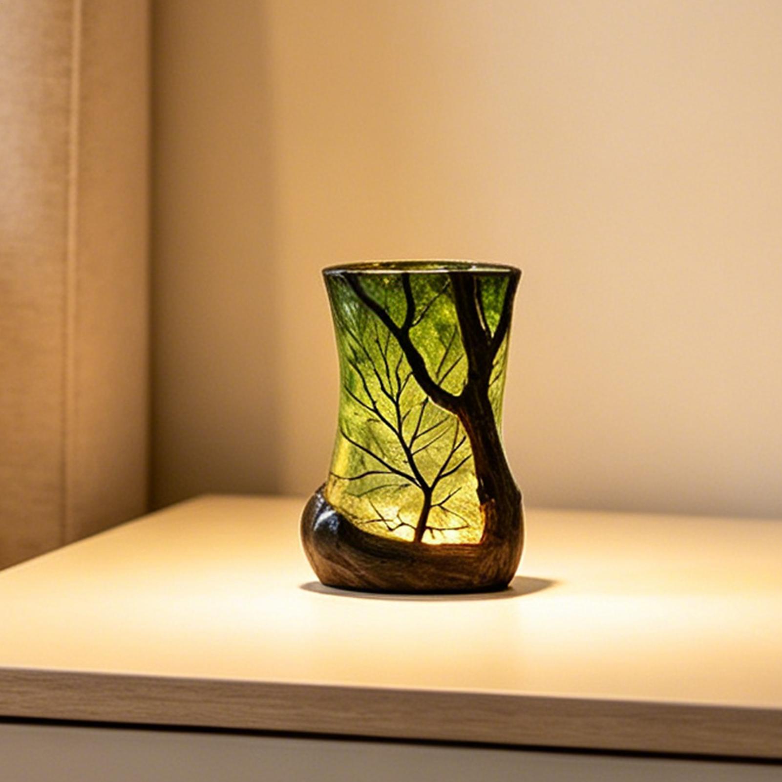 ベッドサイドテーブルランプ フォレストナイトライト 装飾的な - Lighting Decor In Room のレビューと価格