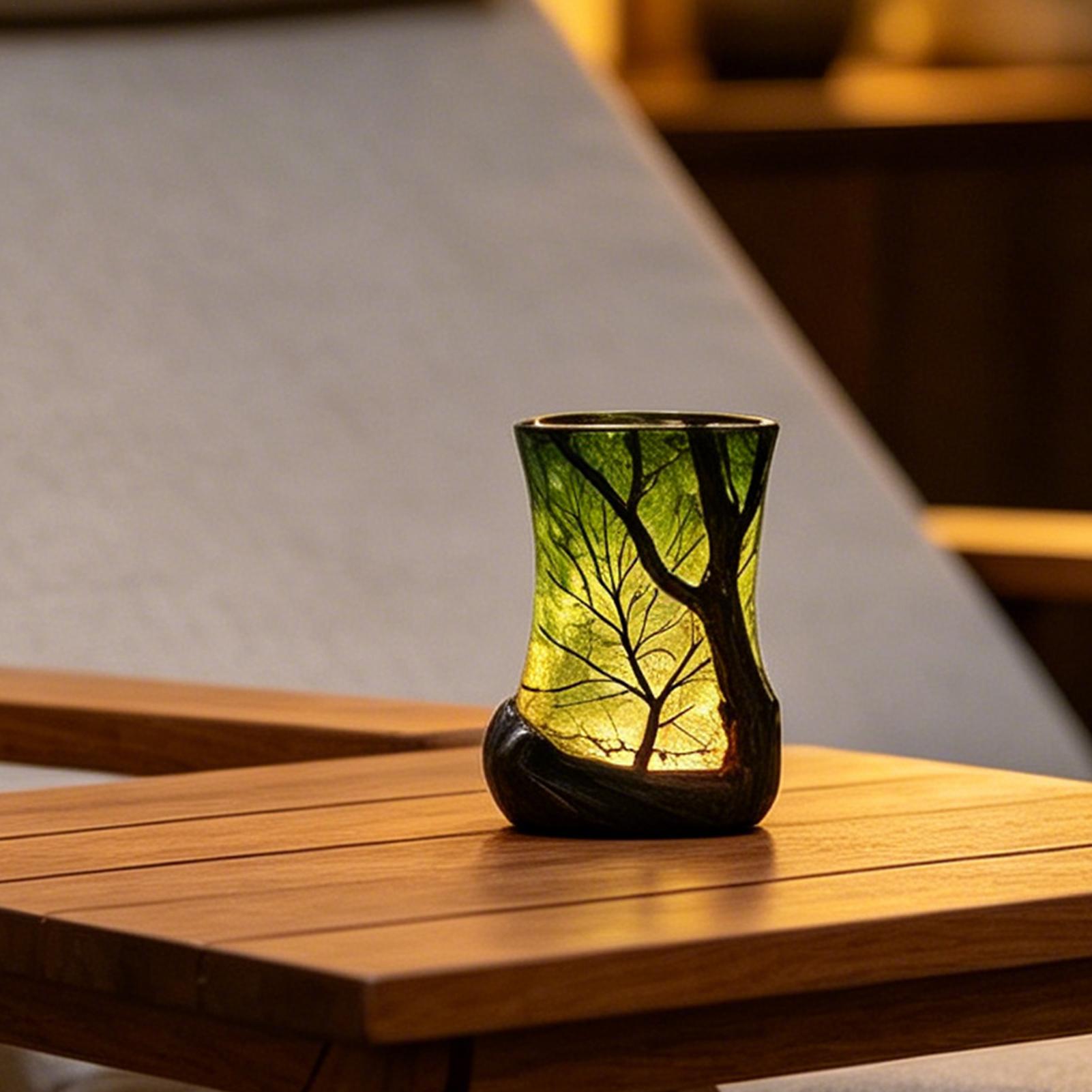 ベッドサイドテーブルランプ フォレストナイトライト 装飾的な - Lighting Decor In Room のレビューと価格