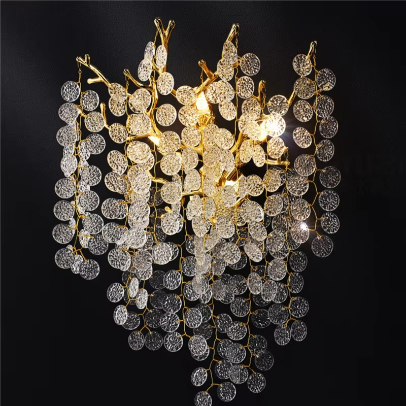 クリスタルLEDウォールライト,モダンで豪華な室内装飾ライト - Lighting Decoration On Wall のレビューと価格