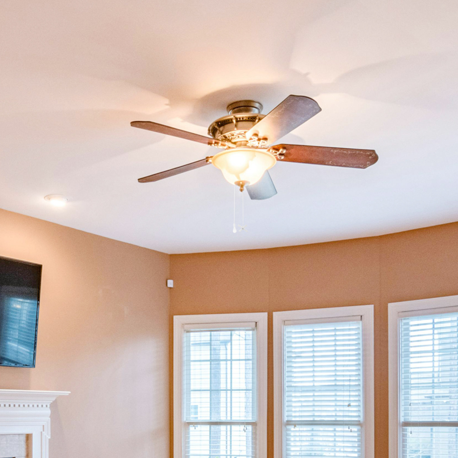 2個入り、アンティーク風ビーズ装飾の天井扇風機用チェーン延長 - Decor Lighting Ceiling Fans のレビューと価格