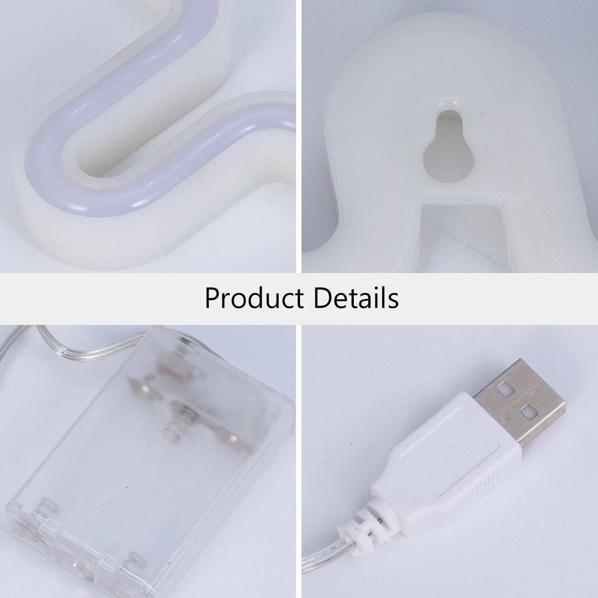 1個入り、高級感のあるプラスチック製LEDネオン装飾ライト。 - Bedroom Lighting Decor Ideas のレビューと価格
