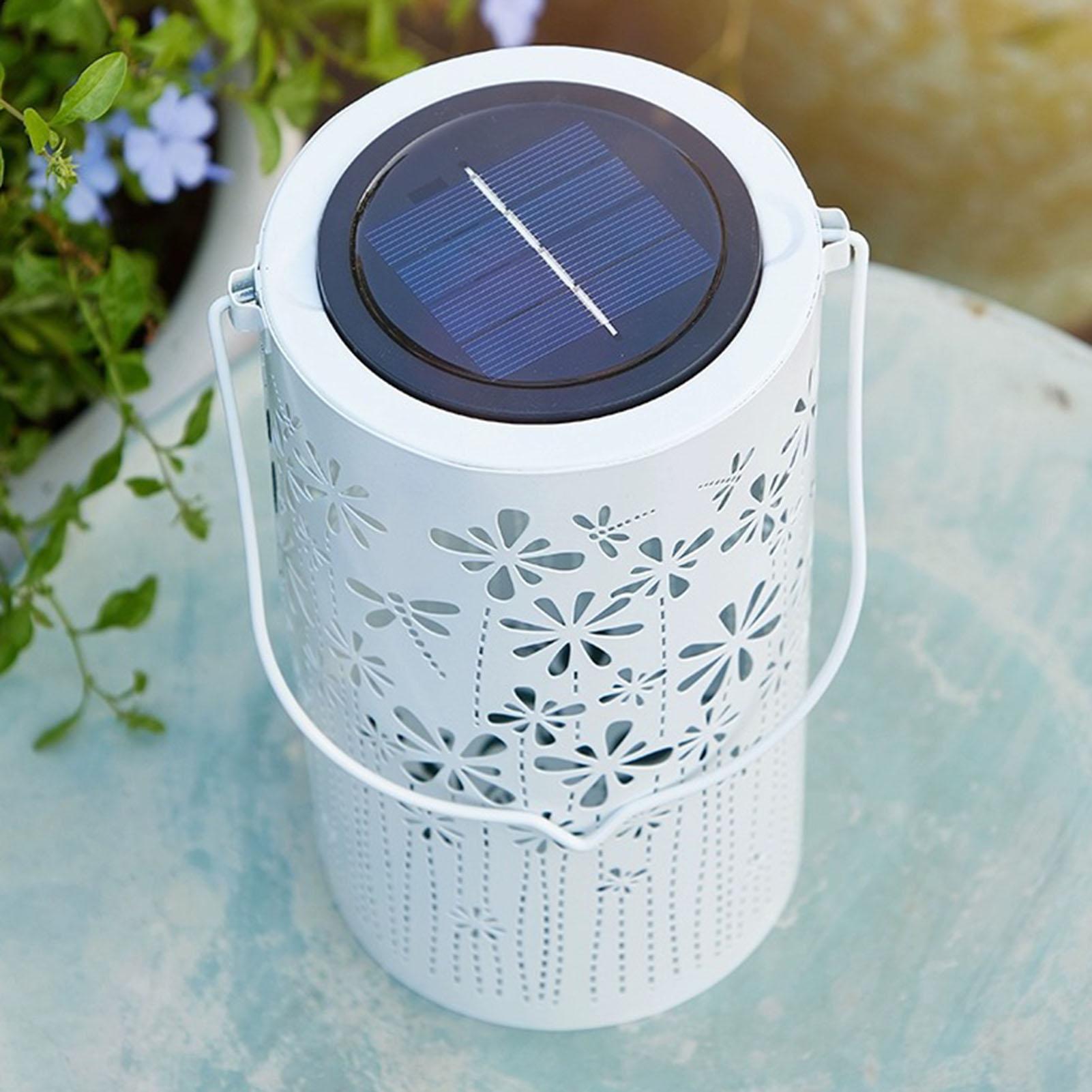 ソーラーハンギングランタン防水フラワーランプ装飾ソーラーライ - Yard Lighting Decor のレビューと価格