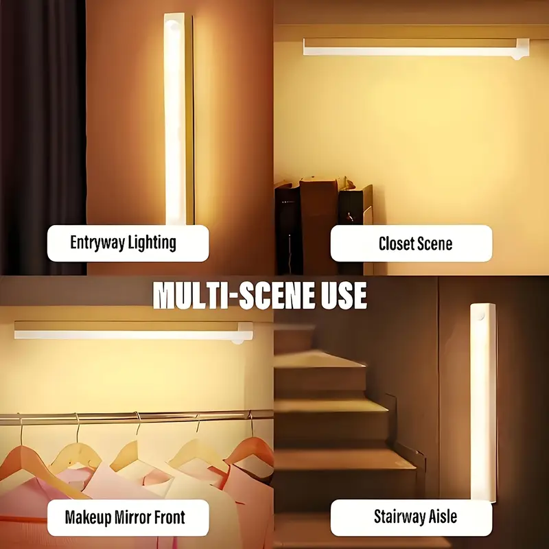 LEDアンダーキャビネットライト モーションセンサー付き 充 - Ambient Led Strip のレビューと価格