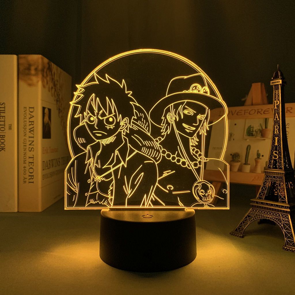ワンピースロロノア・ゾロアニメ漫画かわいいアクリルライトサイ - Lighting Decor Items のレビューと価格