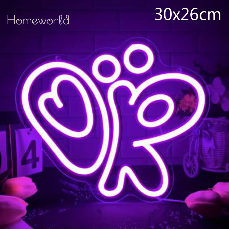 オリビアOKネオンサイン USB電源 LEDネオンライト 壁 - Ok Lighting Decor のレビューと価格