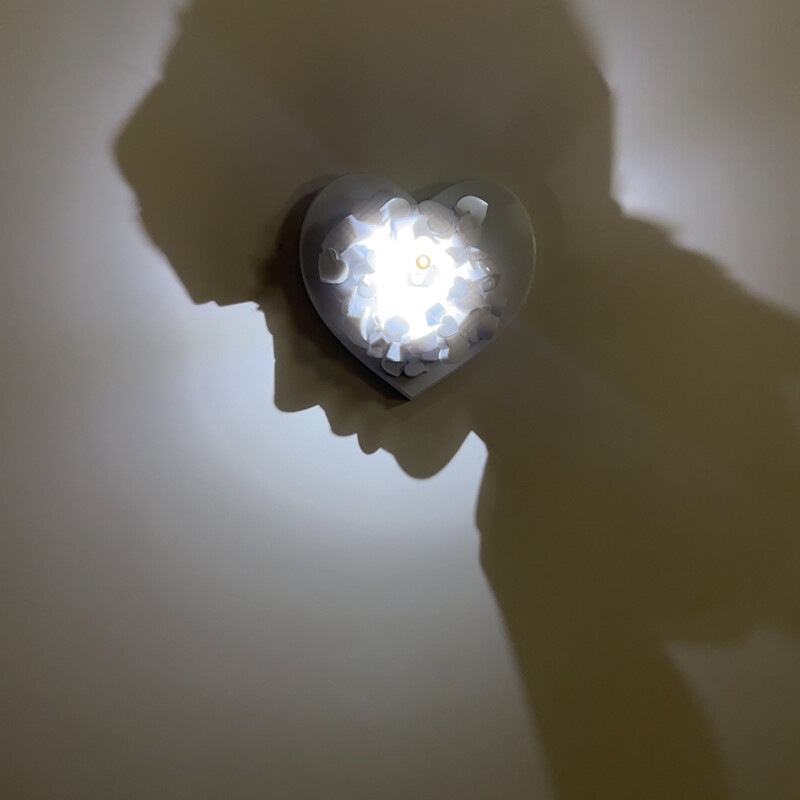 ドロップシッピング 3Dライトシャドウナイトライト アンビエ - Lighting Decor In Room のレビューと価格