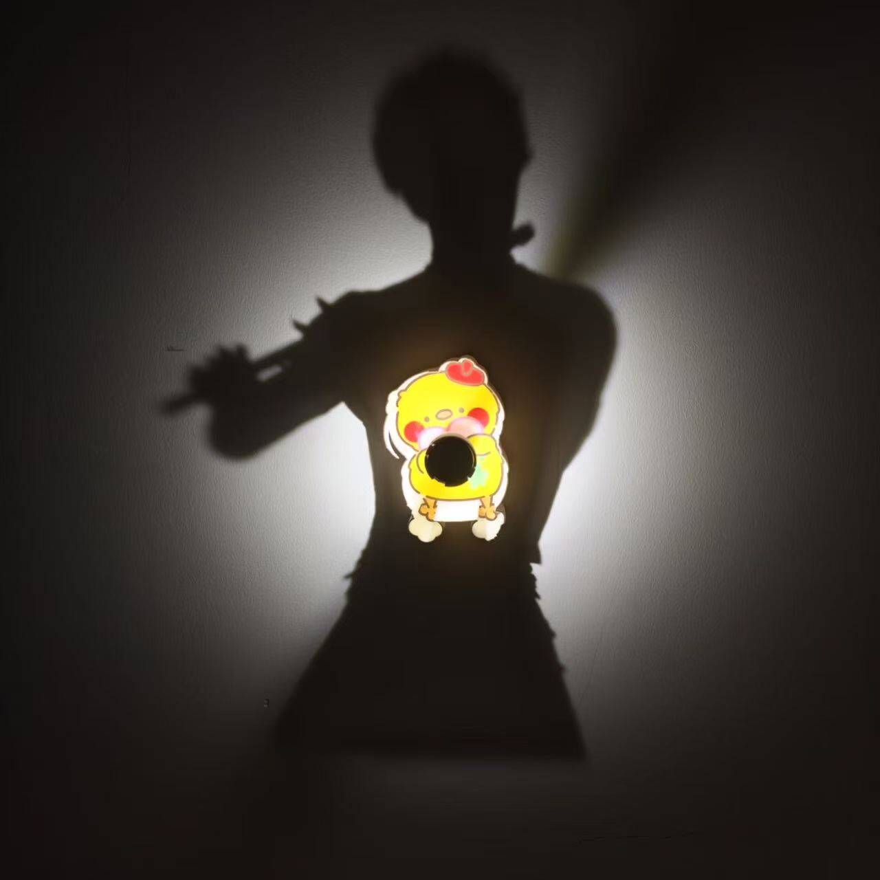 ラブアンドディープスペースアニメフィギュアシルエットウォール - Lighting Decor Items のレビューと価格