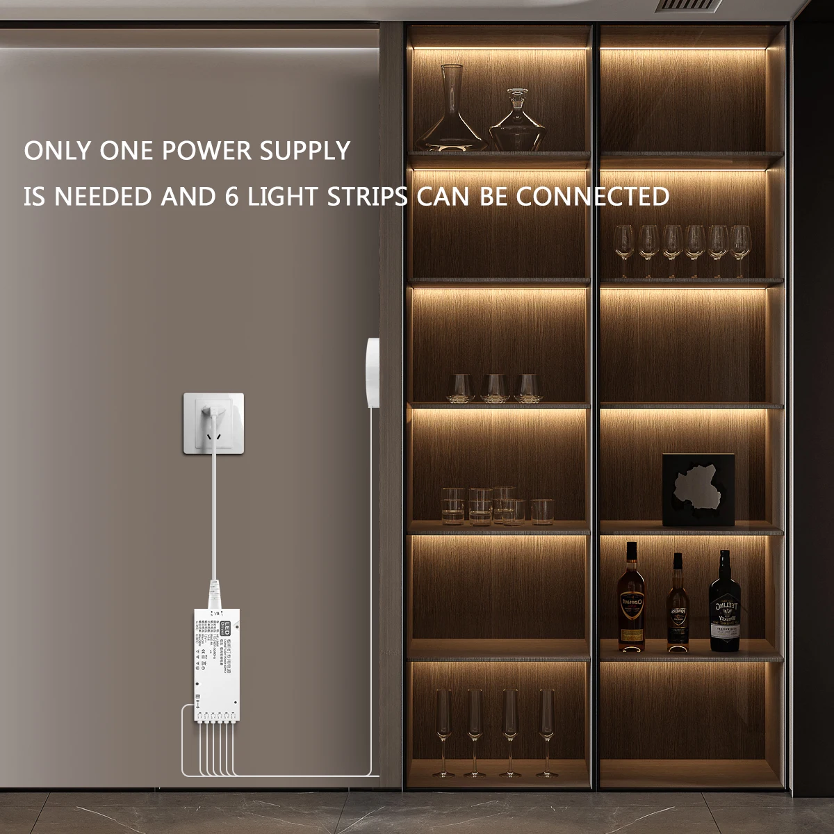 2-6個入りCOB LEDストリップライトキット、調光可能な - Kitchen Decor Lighting のレビューと価格