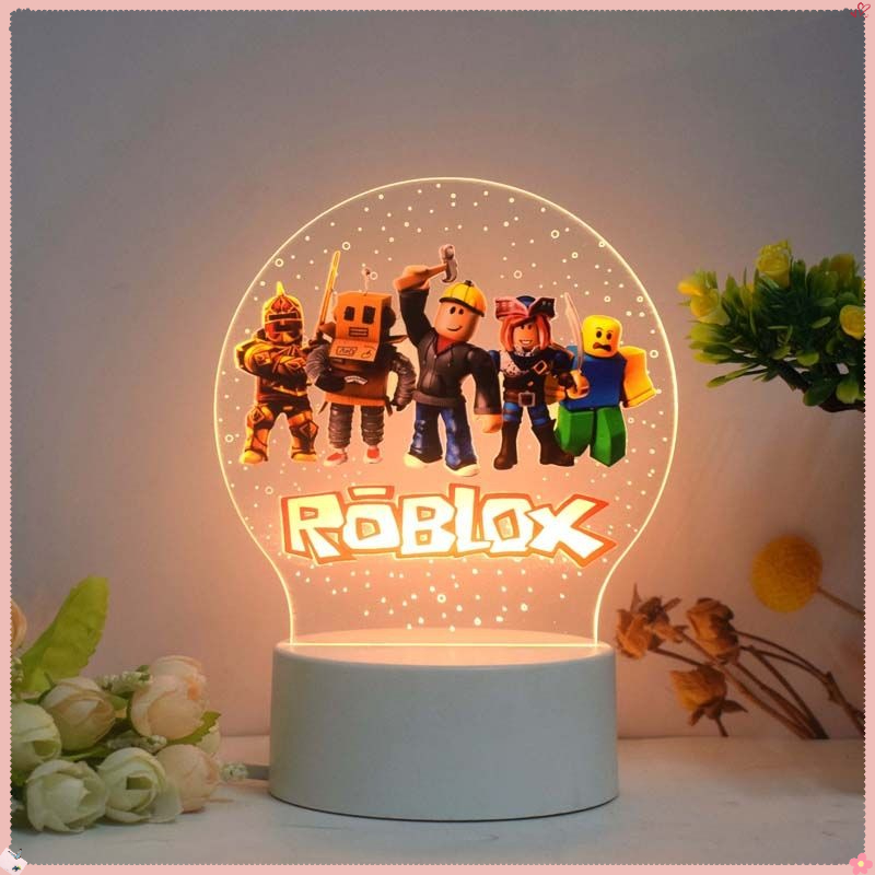 ロブロックス フィギュア ゲーム周辺機器 3Dナイトライト  - Lighting Decor Items のレビューと価格