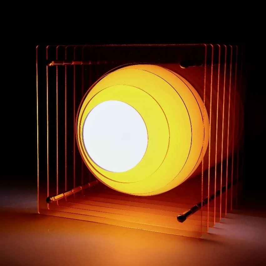 DIY ムーンランプ アクリル千層ランプ デスクトップ装飾  - Lighting Decor Items のレビューと価格