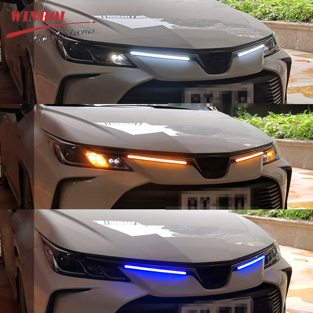デイタイムランニングライト、自動車用ヘッドライトストリップ、 - Ambient Led Strip のレビューと価格