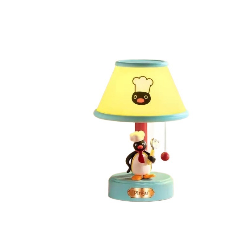 新しいピングーのシェフスタイルナイトライト、かわいい漫画のペ - Lighting Decor Items のレビューと価格
