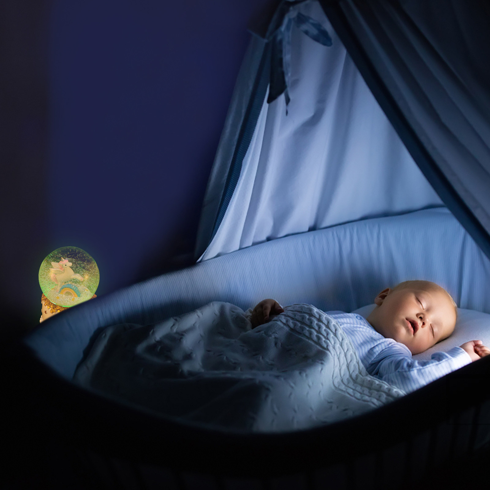 1個入りクリスタルボールユニコーンデザイン発光オルゴールナイ - Bedroom Lighting Decor Ideas のレビューと価格