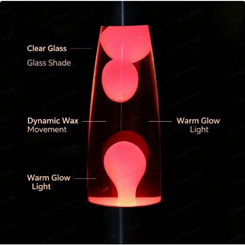 13インチ ラバランプ ナイトライト - クラゲ型モーション - Bedroom Lighting Decor Ideas のレビューと価格