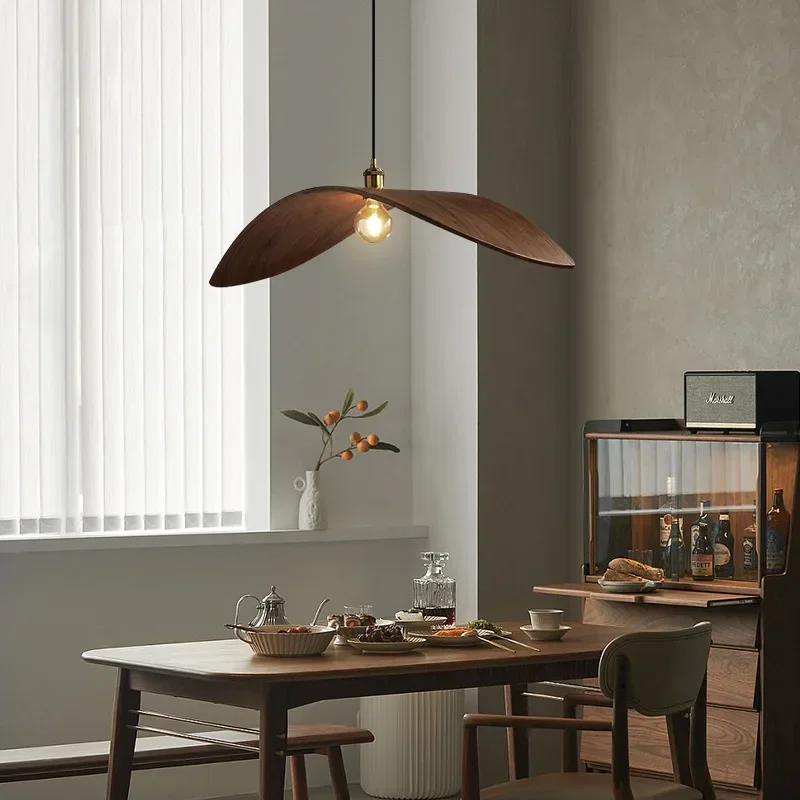 モダンな蛇喰ウォールナットシャンデリア,家庭用照明,クリエイ - Japanese Lighting Decor のレビューと価格