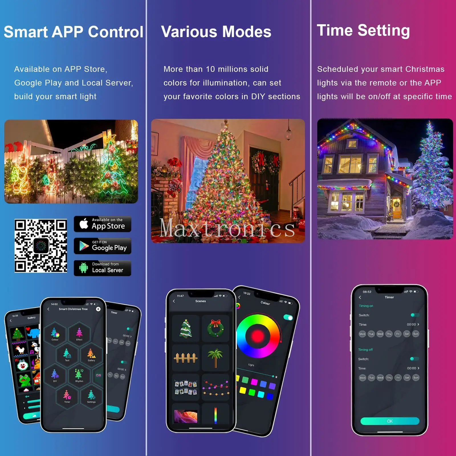 スマート 4 スタイル RGB WS2812B LED フェ - Decor Lighting Address のレビューと価格
