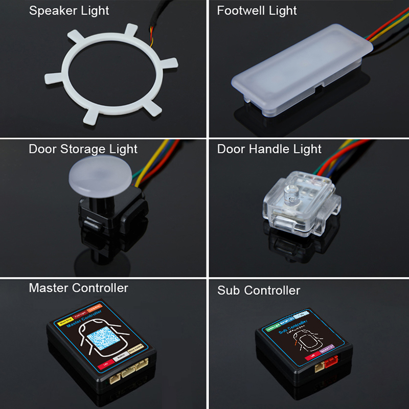 カスタムアンビエント照明、簡単取り付け、22 in 1 シン - Ambient Led Strip のレビューと価格